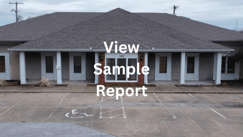 Commercial building sample report
