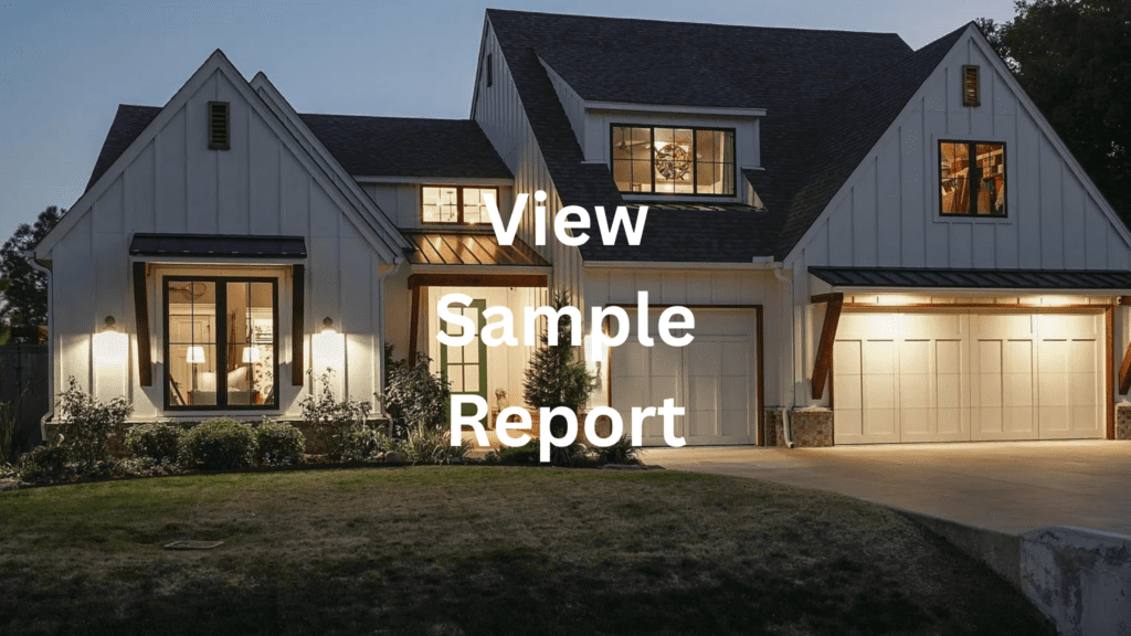 View our residential sample report